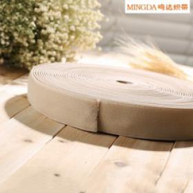 廠家力薦 尼龍彈力松緊帶、不抓毛松緊帶 品質(zhì)保證 50mm米黃
